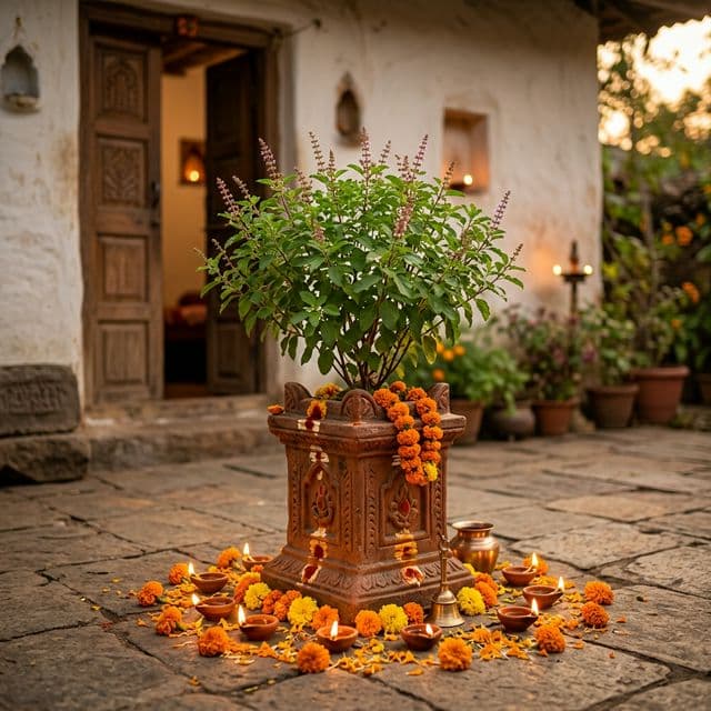 Why the Tulsi Plant is Sacred in Hinduism — Spiritual and Health Benefits